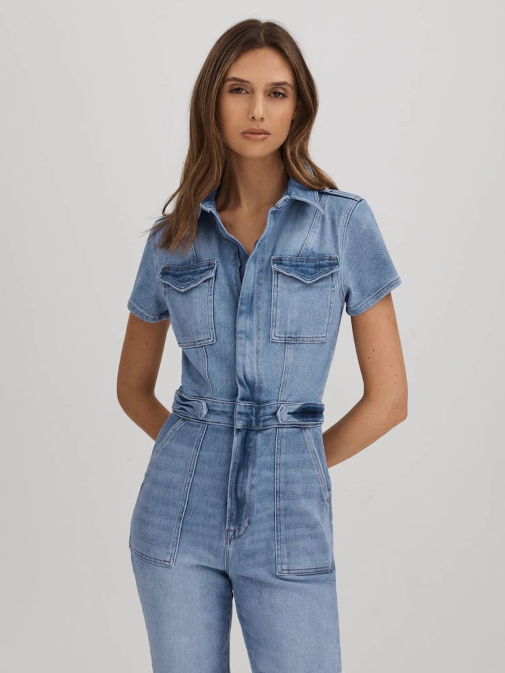NWT Good American Fit for Success Utility Jumpsuit - Small